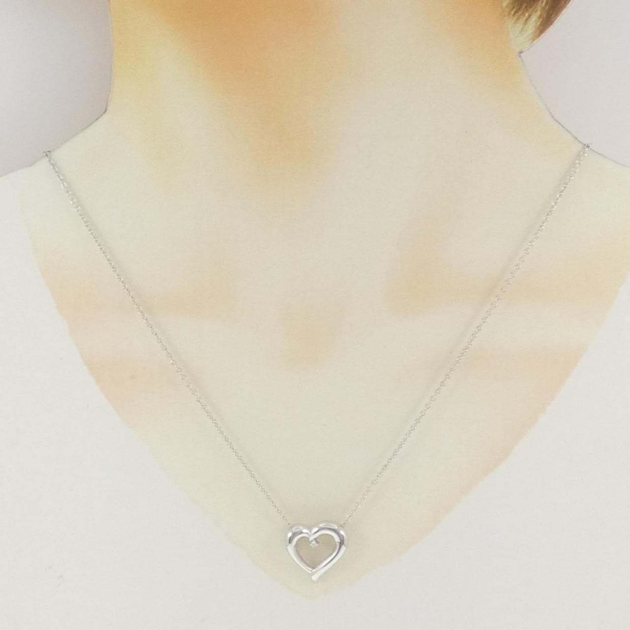 タサキ ダイヤモンド ネックレス 0.01CT