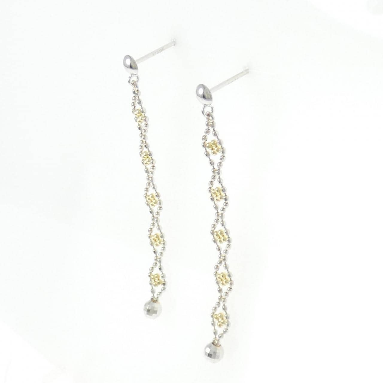 K18WG/K18YG ピアス