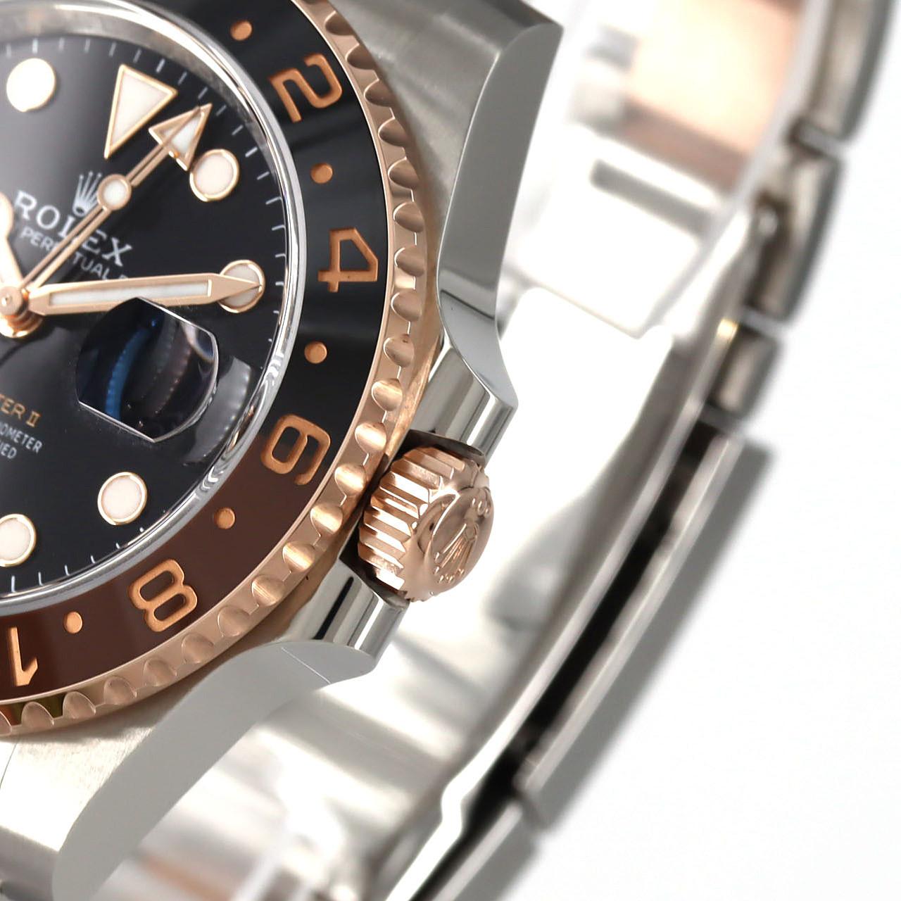 ロレックス GMTマスターⅡ 126711CHNR SSxPG 自動巻 ランダム番