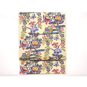 【未使用品】名古屋帯　【知念冬馬】