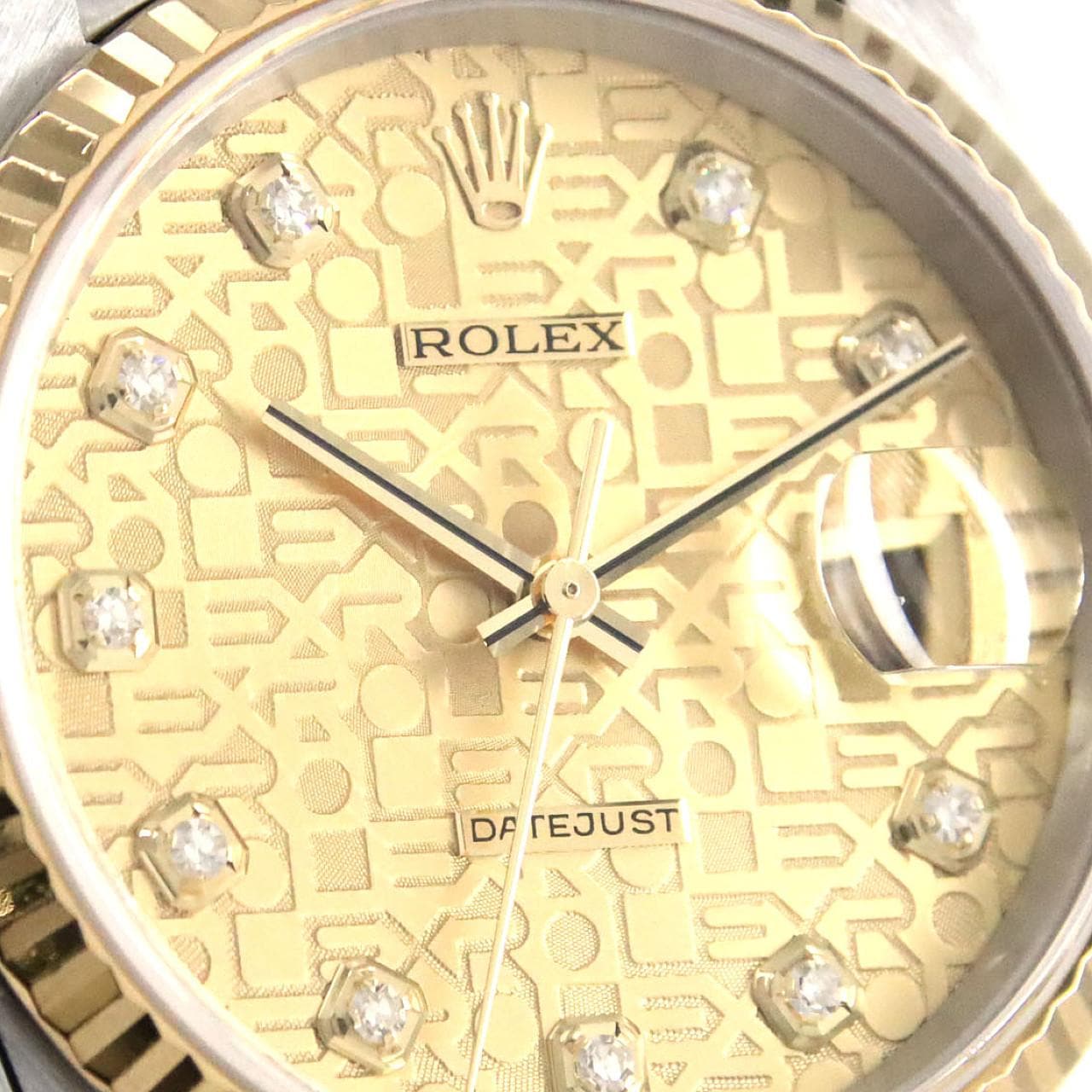 ロレックス デイトジャスト 16233G SSxYG 自動巻 K番