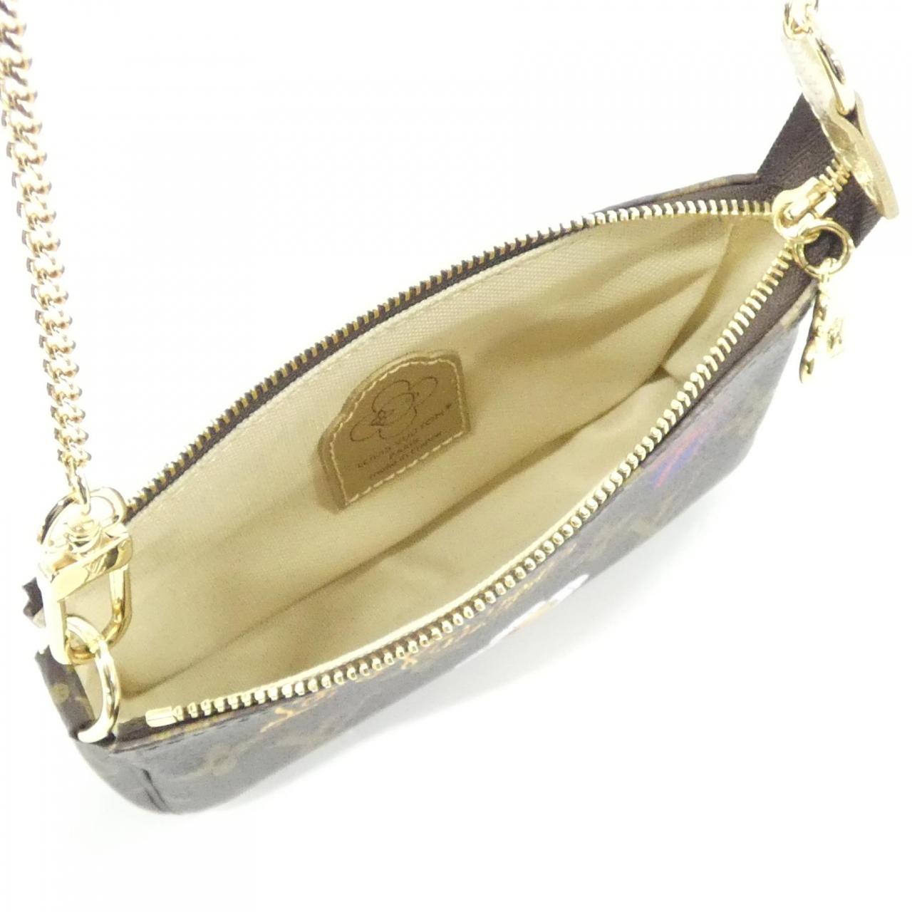 ルイヴィトン モノグラム(ヴィヴィエンヌ ウィンター ホリデイ) ミニ ポシェット アクセソワール M15328 アクセサリーポーチ