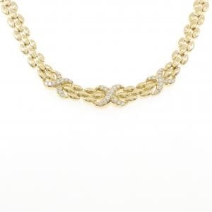 K18YG ダイヤモンド ネックレス 0.81CT