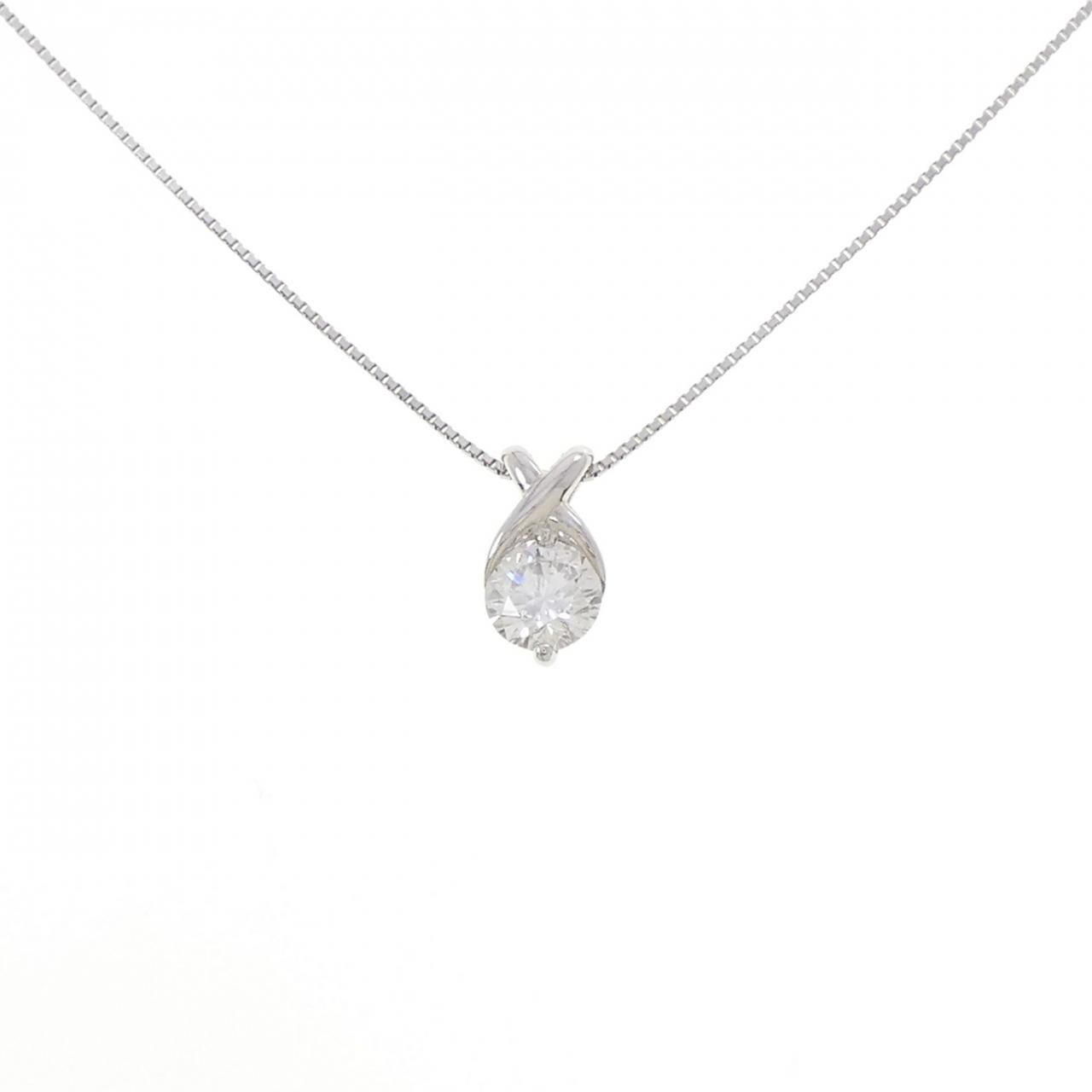 PT900/PT850 ダイヤモンド ネックレス 1.092CT G SI2 VG