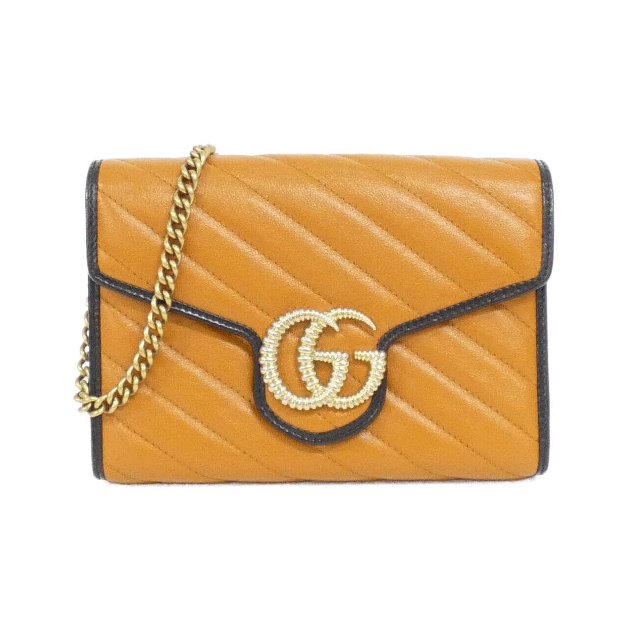グッチ GG MARMONT 573807 0OLFX チェーンウォレット