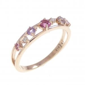 ヴァンドーム カラーストーン リング