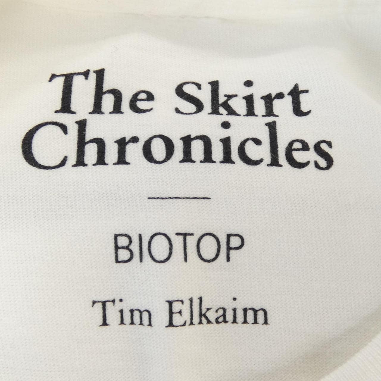 BIOTOP GAM-01430-C Tシャツ