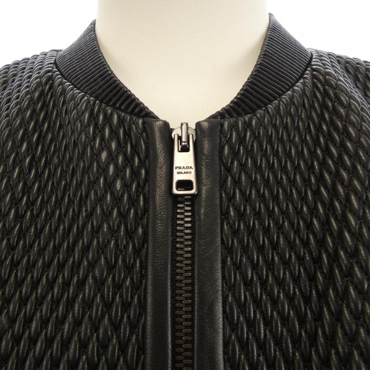 コメ兵｜プラダ PRADA レザージャケット｜プラダ｜メンズファッション 