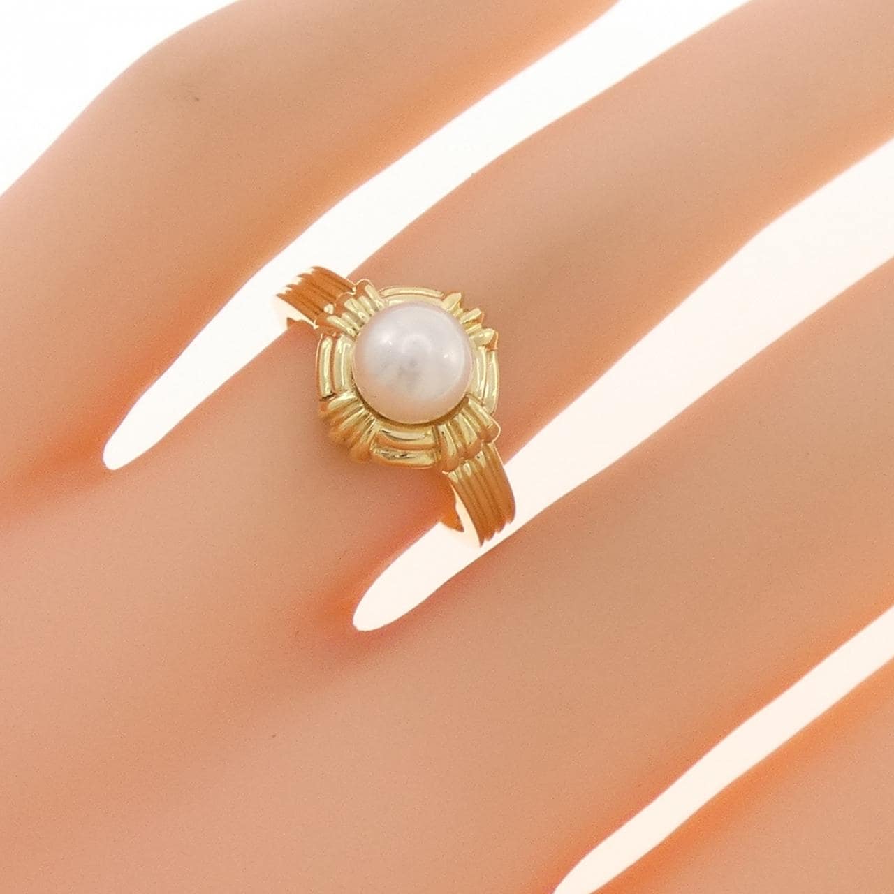 ティファニー アコヤパール リング 6mm