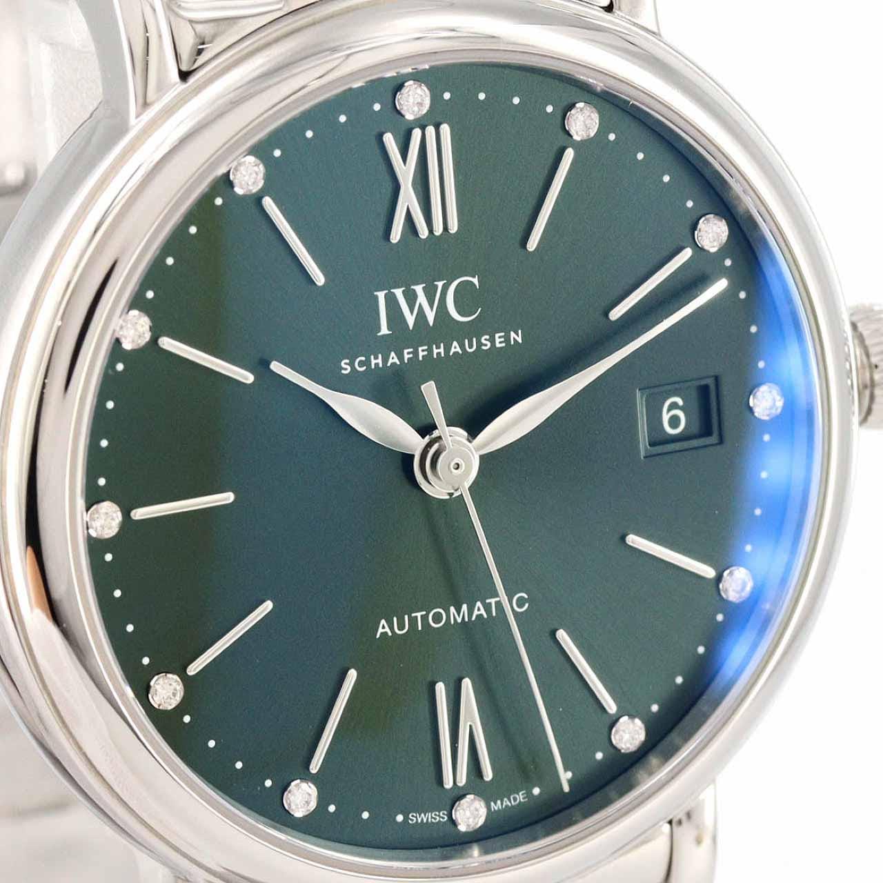 IWC ポートフィノ･オートマティック37･12P IW458602 SS 自動巻