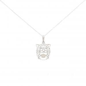 K18WG ダイヤモンド ネックレス 0.10CT
