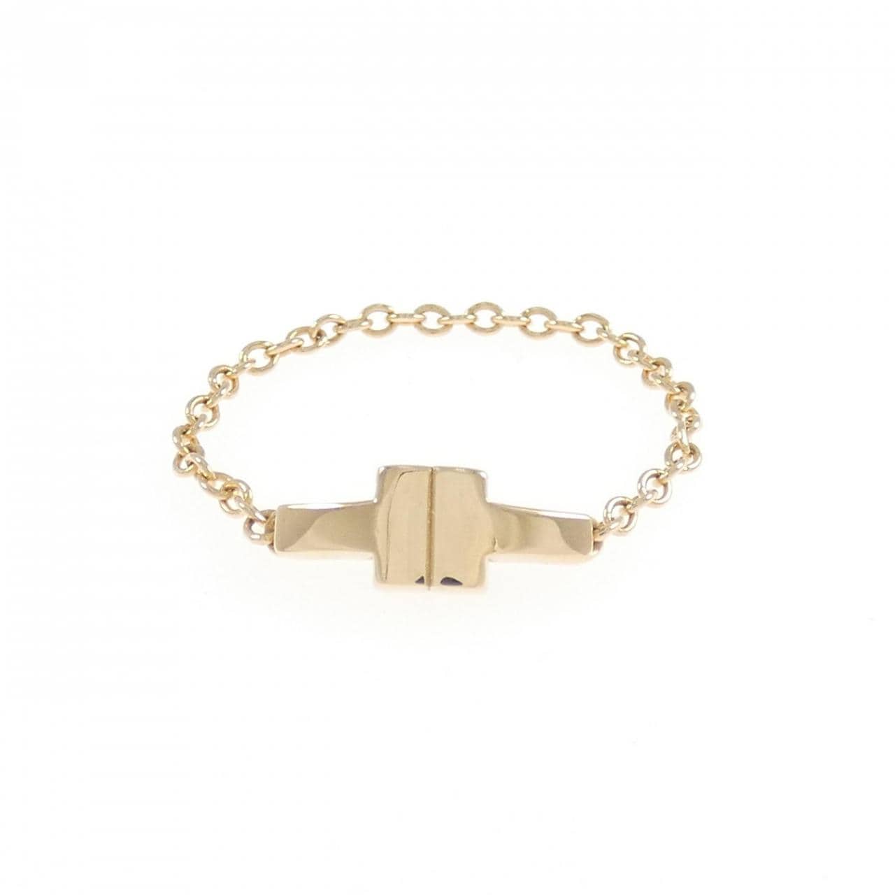 TIFFANY toe chain ring