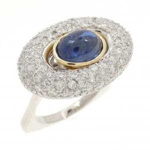750WG/750YG サファイヤ リング 2.52CT