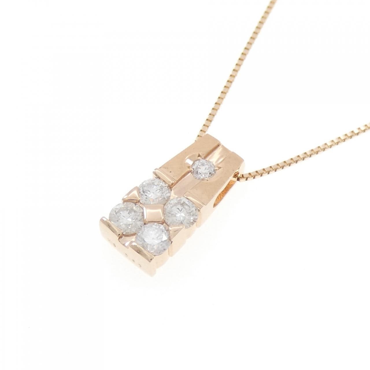 K18PG ダイヤモンド ネックレス 0.52CT