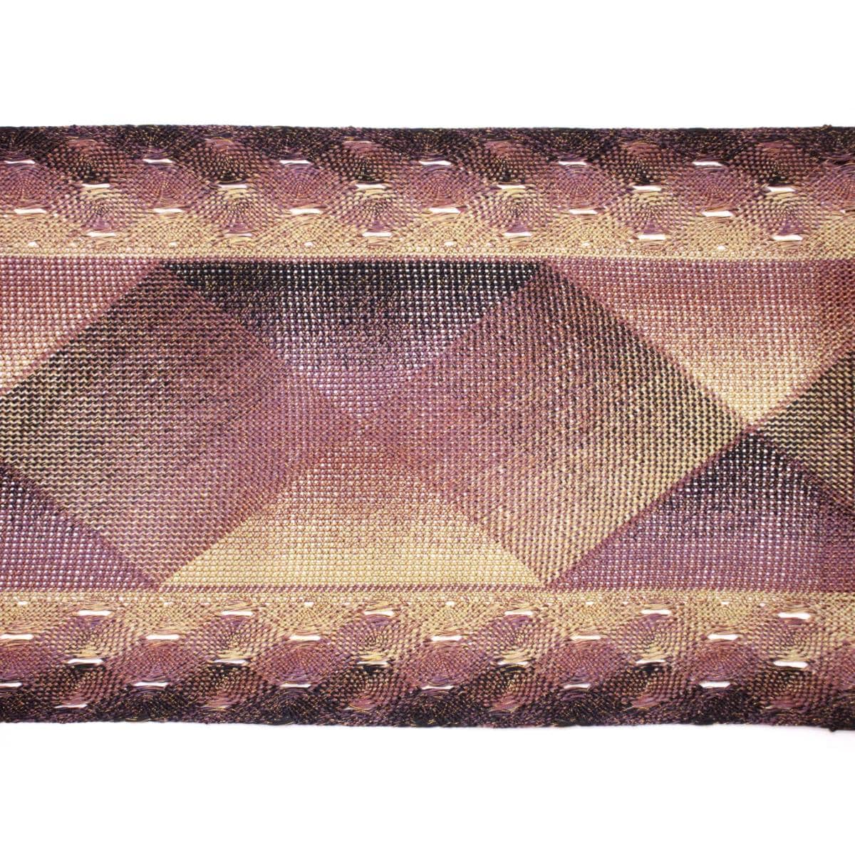 【未使用品】夏名古屋帯　組糸織　全通柄