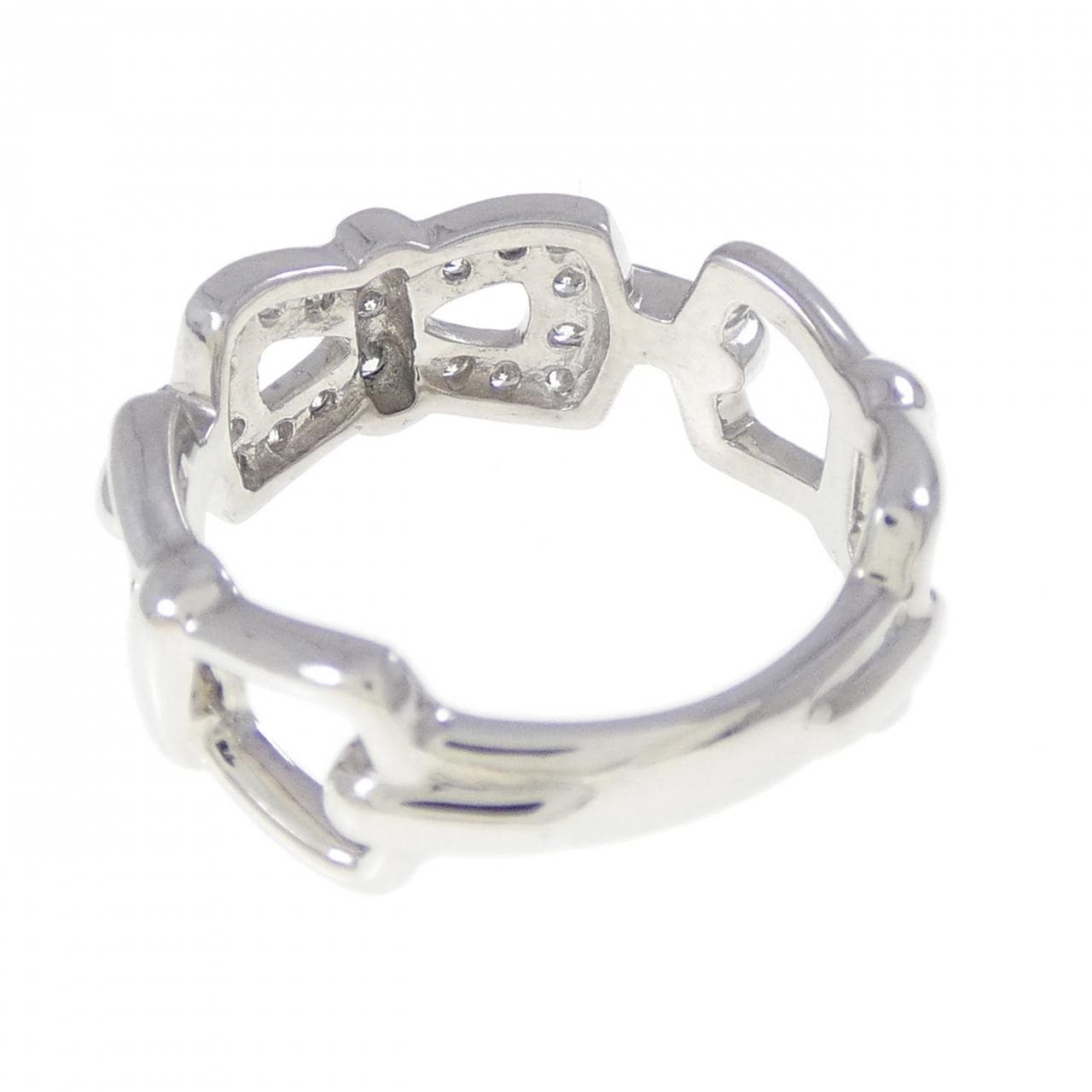 PT900钻石戒指，0.182克拉