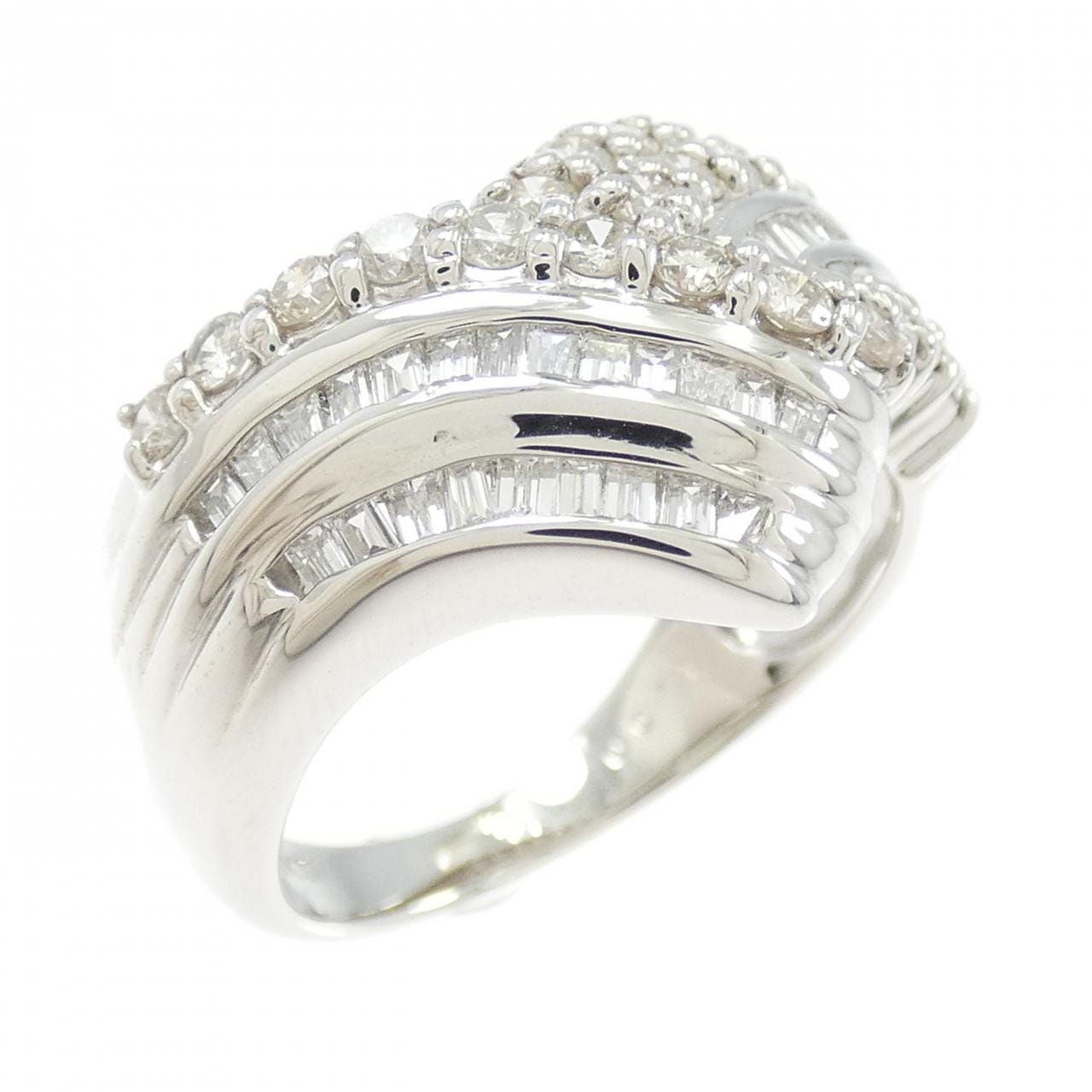 PT900 ダイヤモンド リング 1.00CT