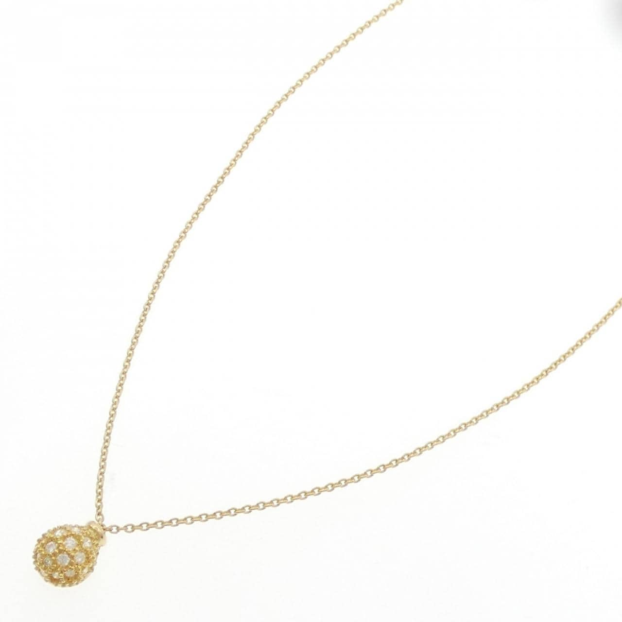 750YG ダイヤモンド ネックレス