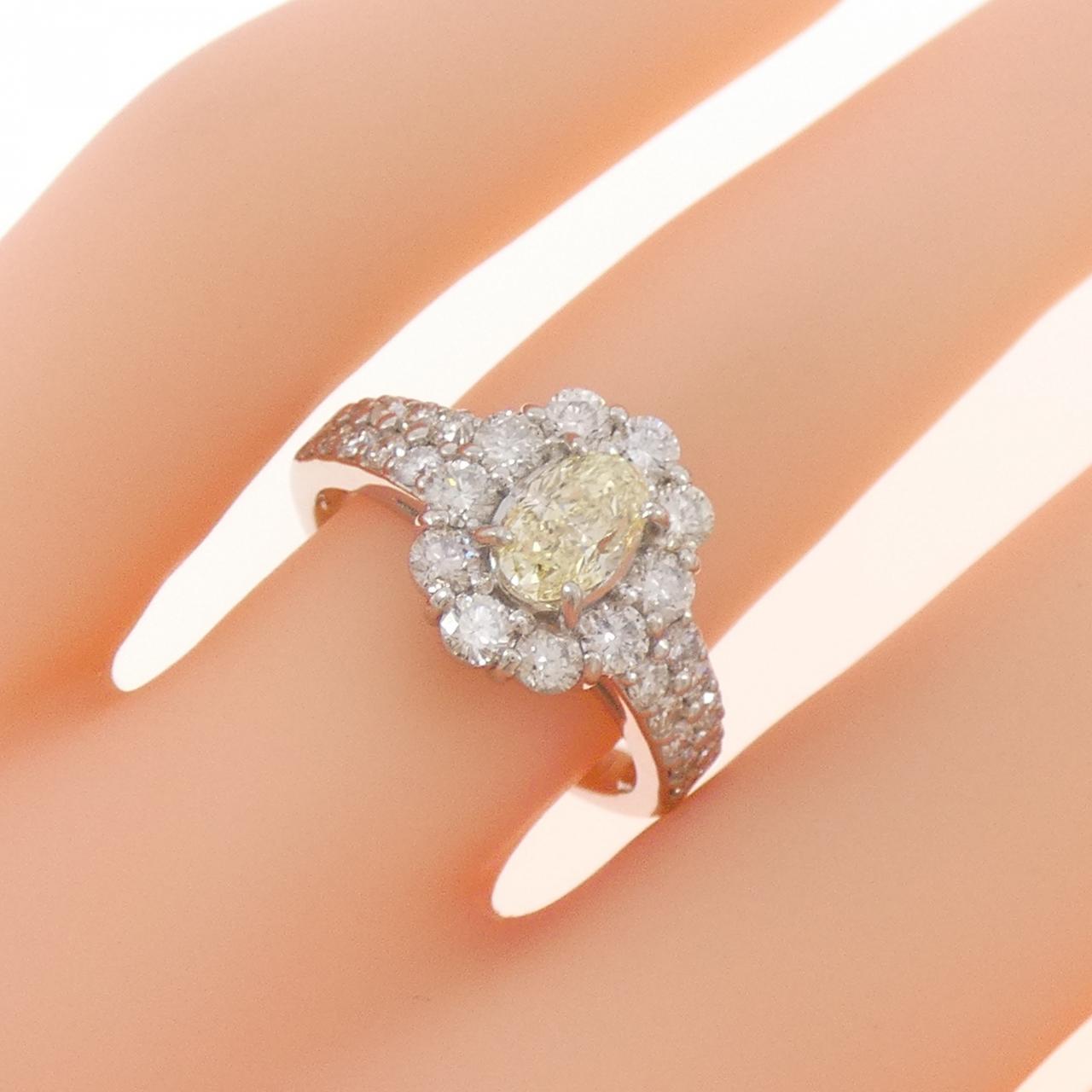 PT900 ダイヤモンド リング 0.592CT