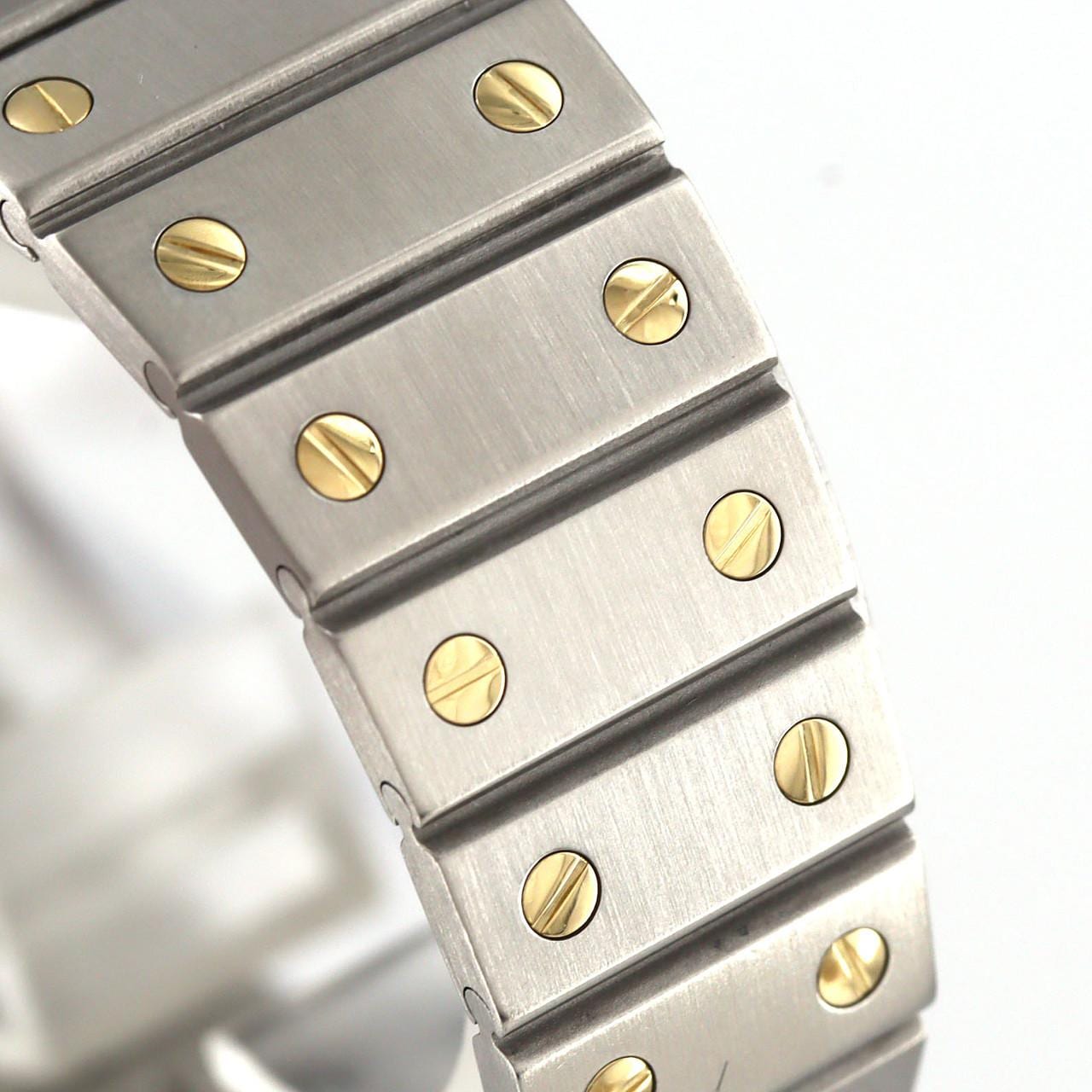 カルティエ サントスカレLM コンビ 45168381 SSxYG 自動巻