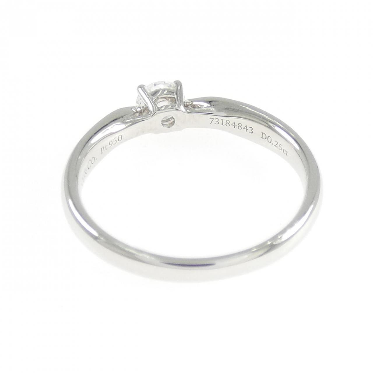 ティファニー ハーモニー リング 0.25CT D VVS1 3EXT