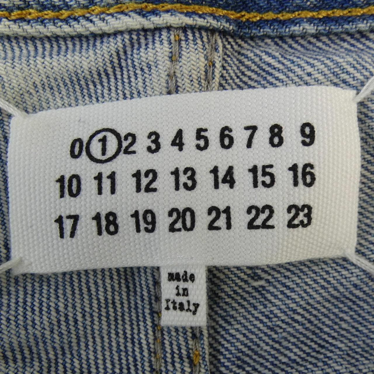 メゾンマルジェラ Maison Margiela ストレートジーンズ コントラストポケット S51LA0052 ジーンズ