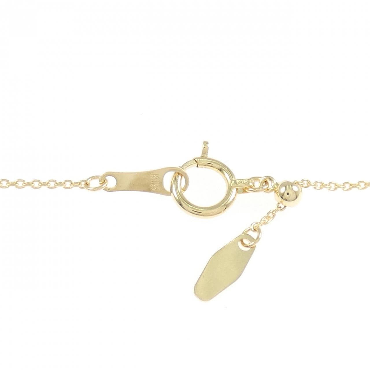 【リメイク】K18YG ダイヤモンド ネックレス 0.307CT G I1 VG