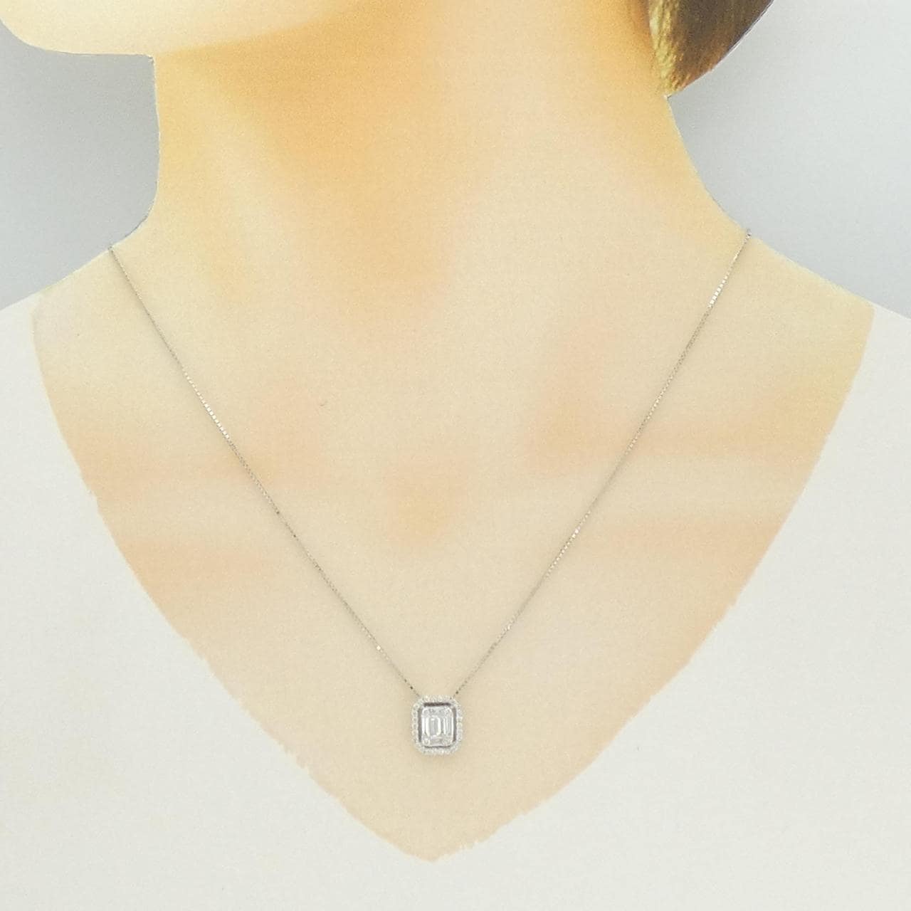 コルロフ ダイヤモンド ネックレス 0.45CT