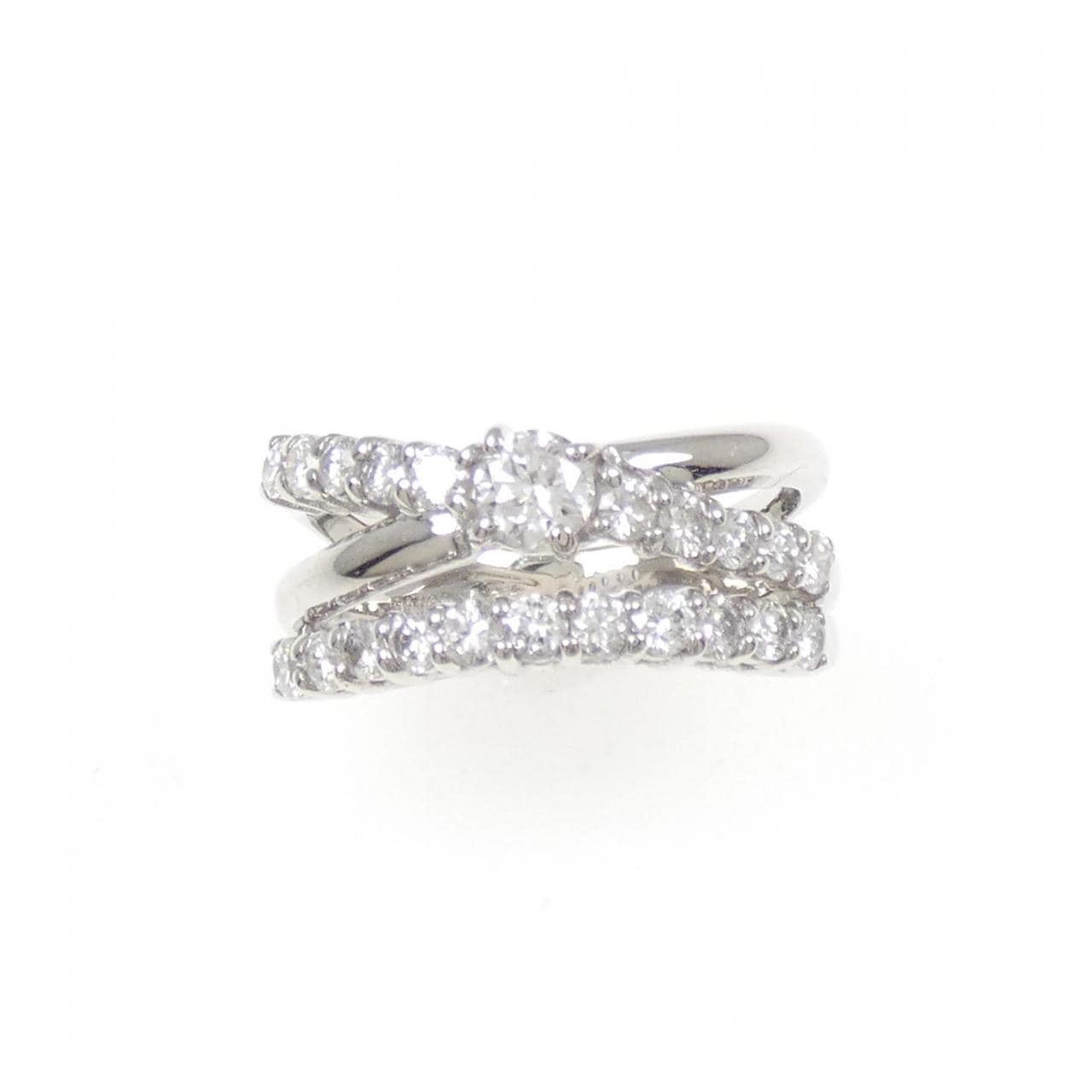 PT900 ダイヤモンド リング 1.01CT