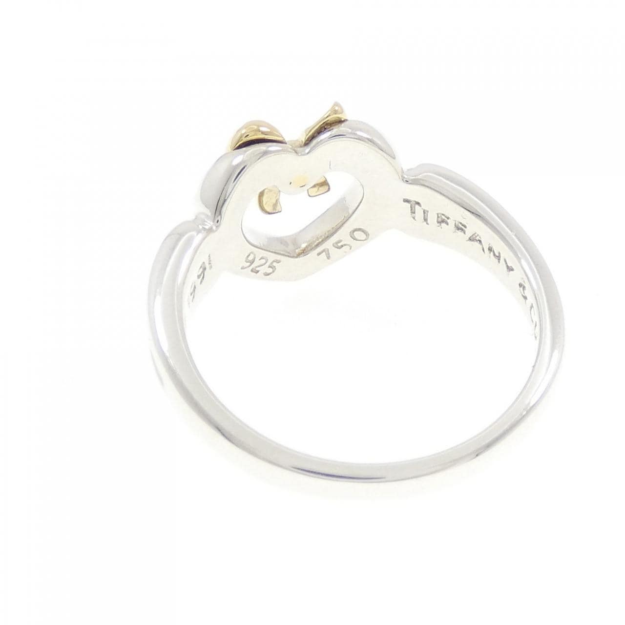 ティファニー 925/750YG リング