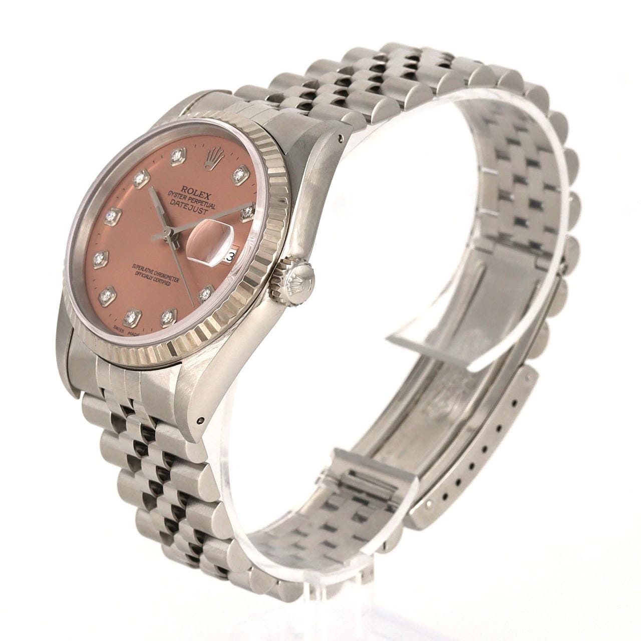 ロレックス デイトジャスト 16234G SSxWG 自動巻 X番