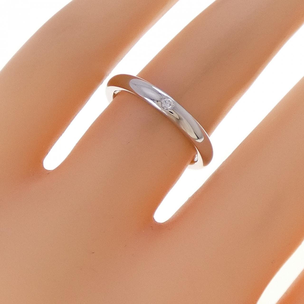 ティファニー スタッキング バンド リング