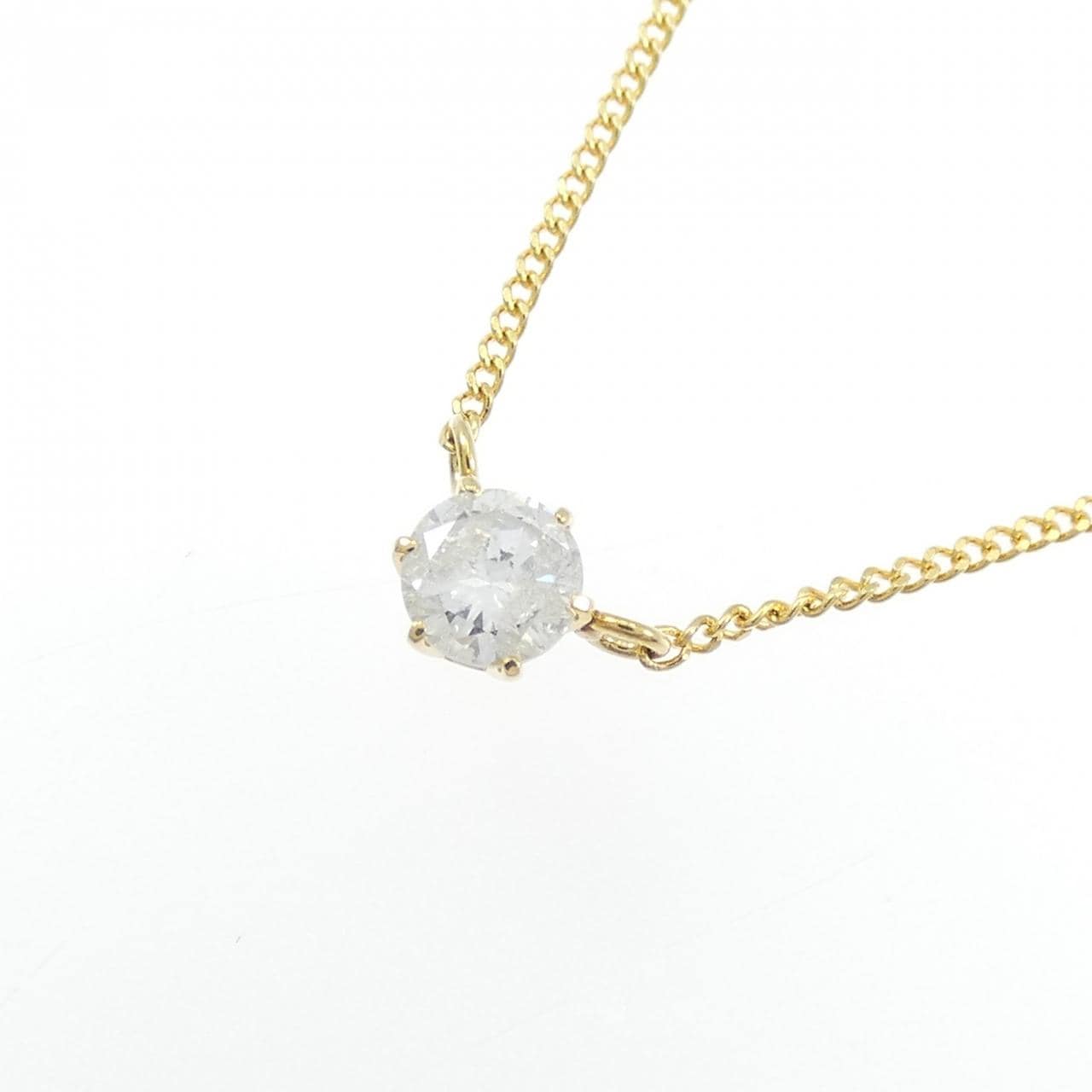 K18YG ダイヤモンド ネックレス 0.20CT