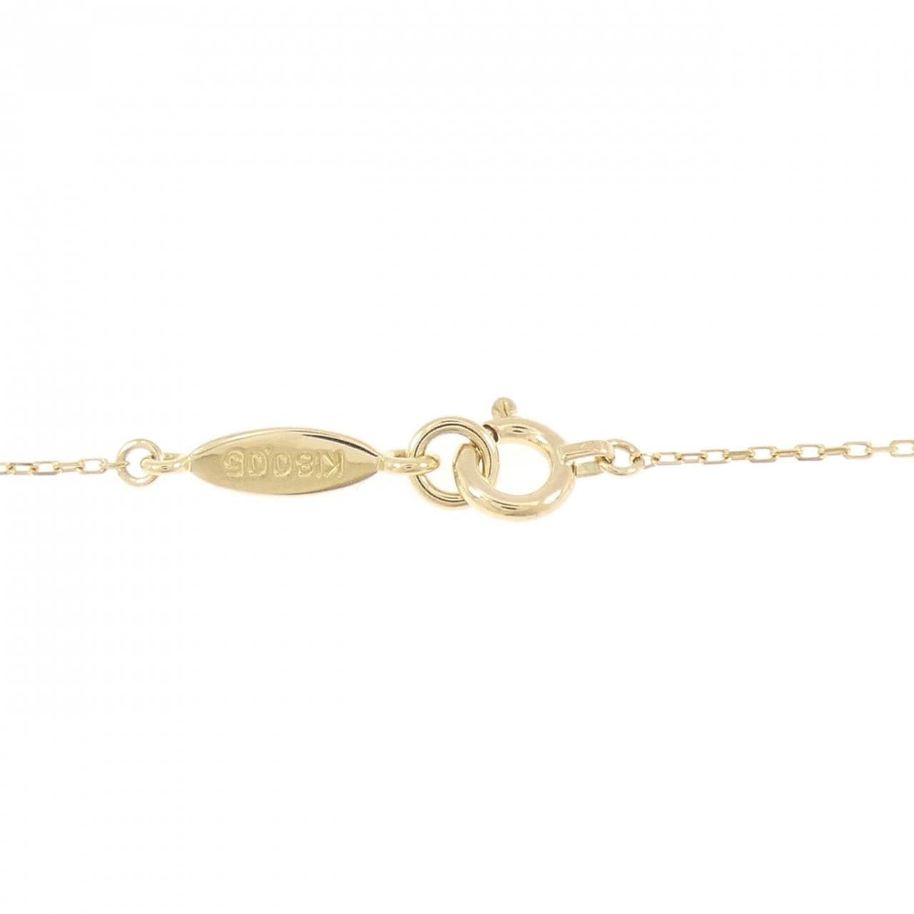 アーカー クロス ダイヤモンド ネックレス 0.05CT