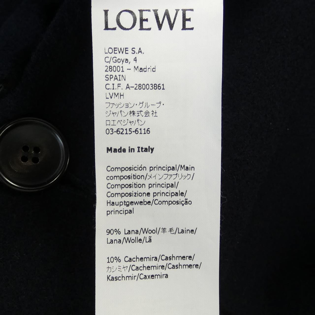 ロエベ LOEWE H526330X81 コート