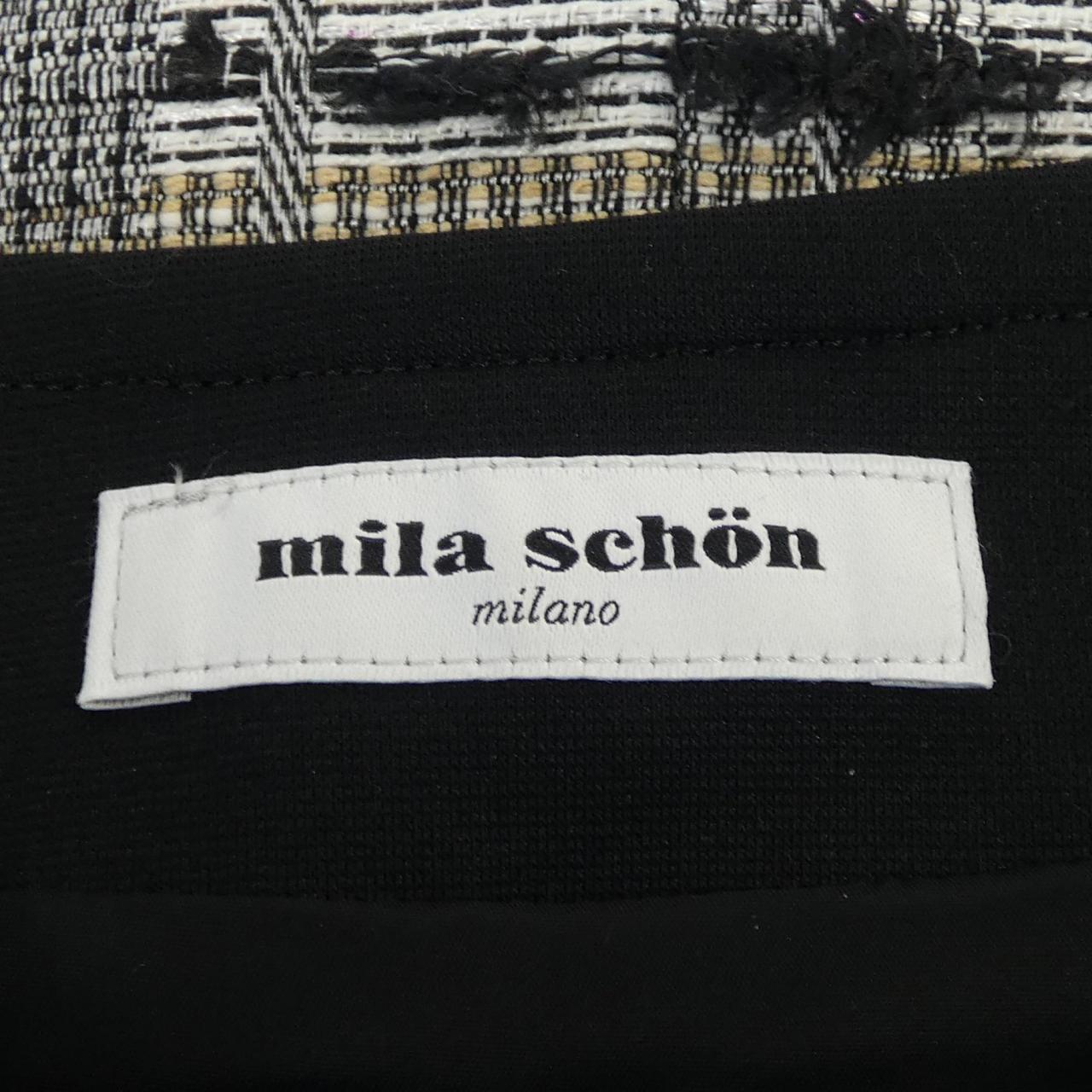 ミラショーン mila schon ノーカラージャケット