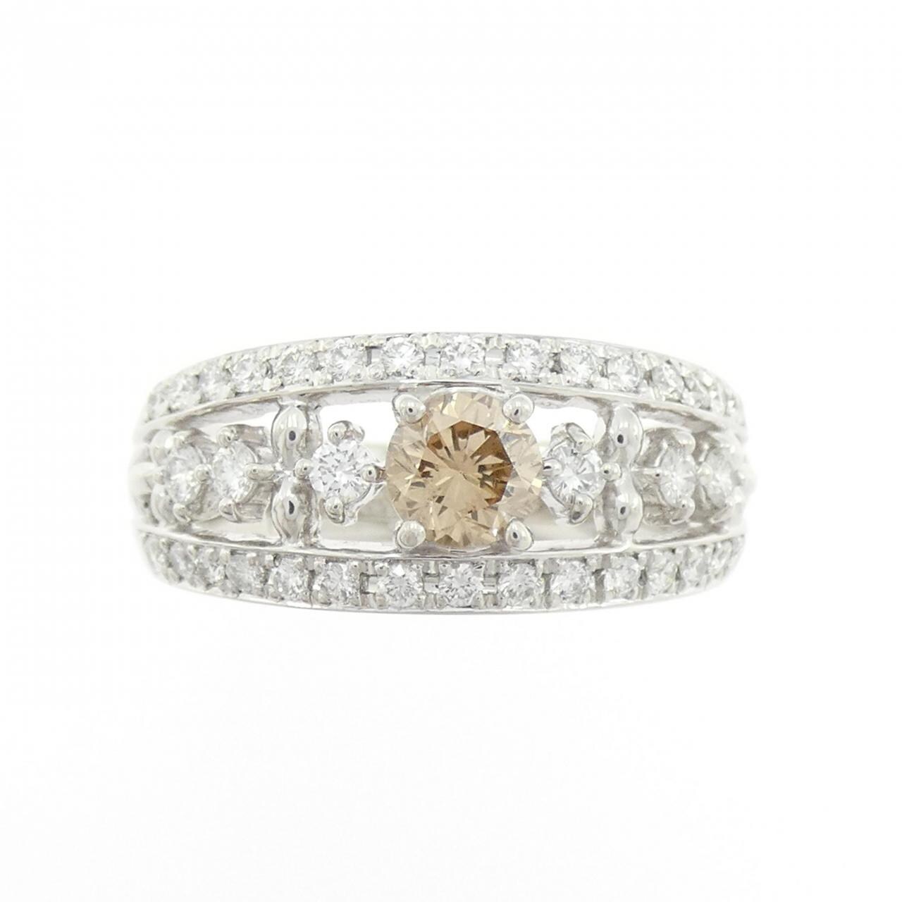 PT900 ダイヤモンド リング 0.523CT