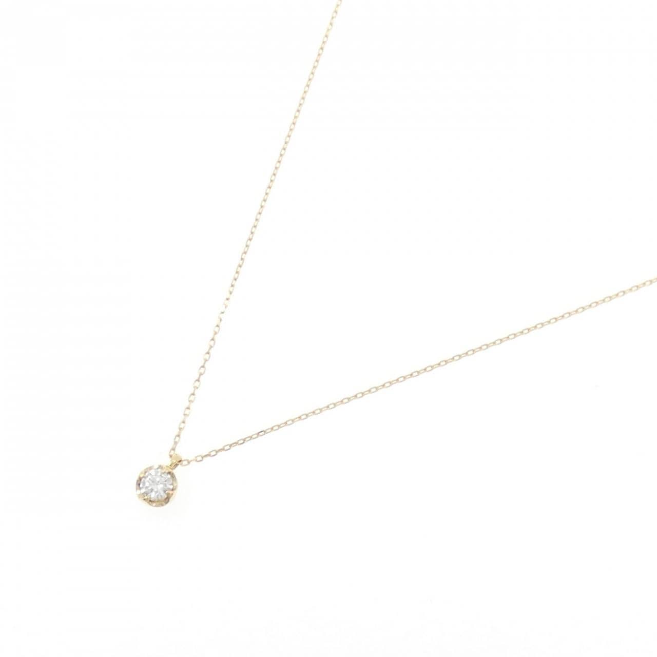K18YG ダイヤモンド ネックレス 0.10CT