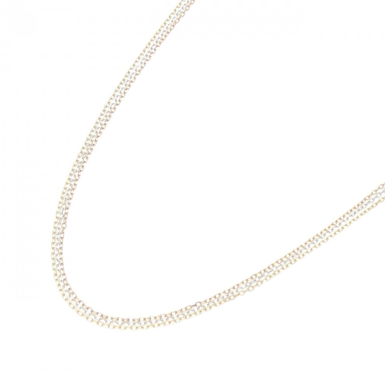 Cartier 750 three color necklace