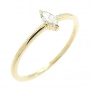 【新品】K18YG ダイヤモンド リング 0.10CT