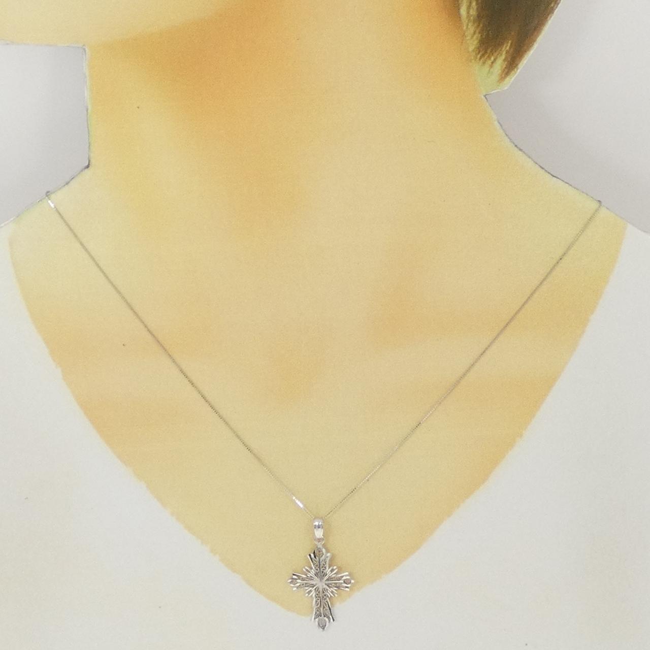 K10WG クロス ネックレス