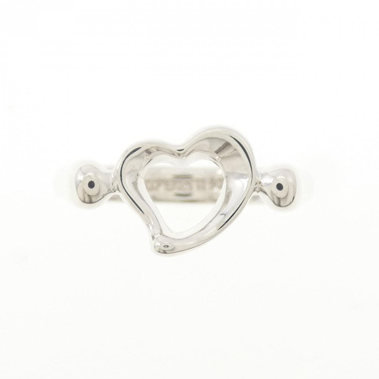 ティファニー オープンハート リング