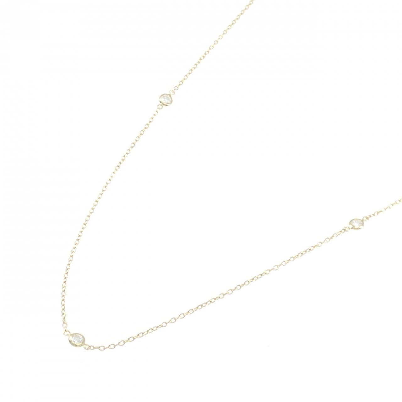 K18YG ダイヤモンド ネックレス 0.22CT