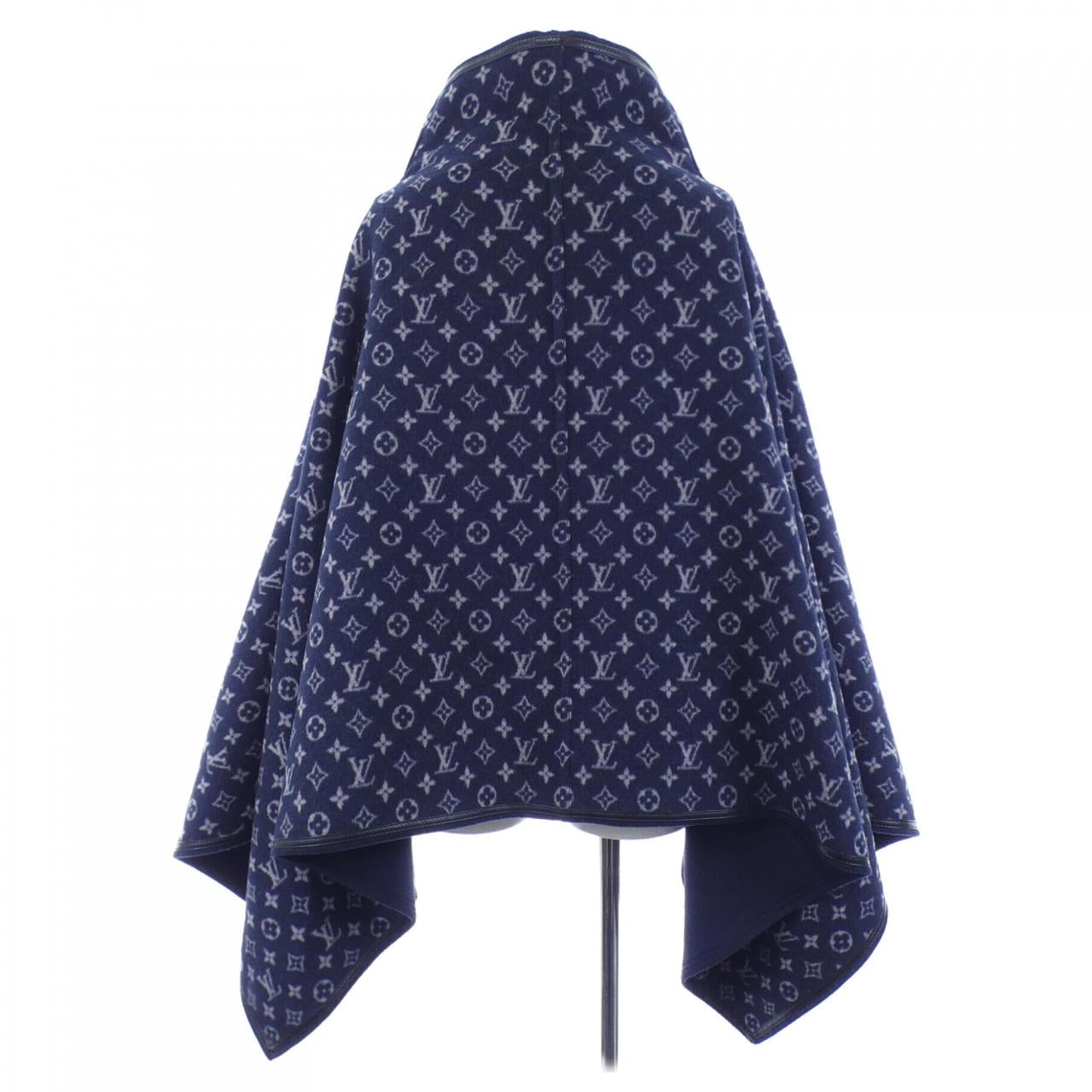 ルイヴィトン LOUIS VUITTON モノグラム インサイド ジップドケープ FFCO05QWE リバーシブル ケープ