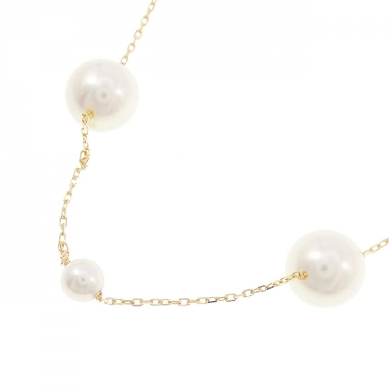 K18YG アコヤパール ネックレス