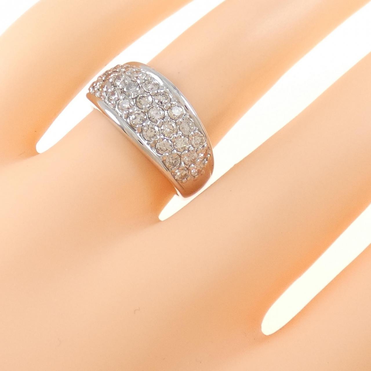 PT パヴェ ダイヤモンド リング 1.00CT