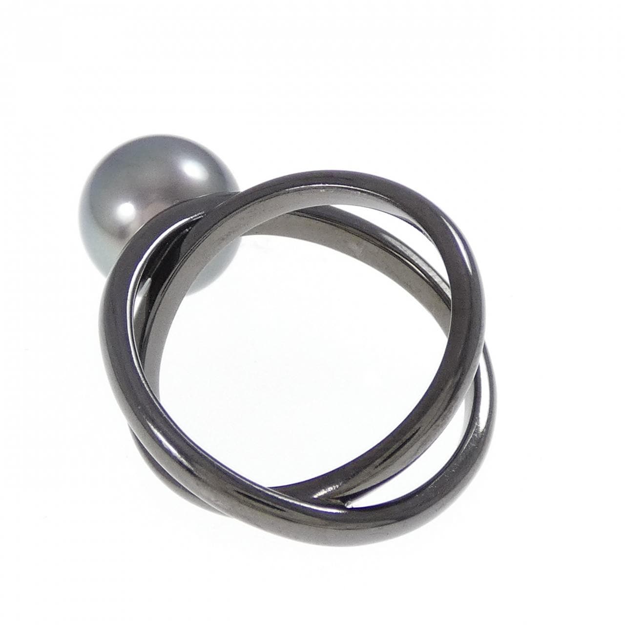 ミキモト 黒蝶パール リング 10.1mm