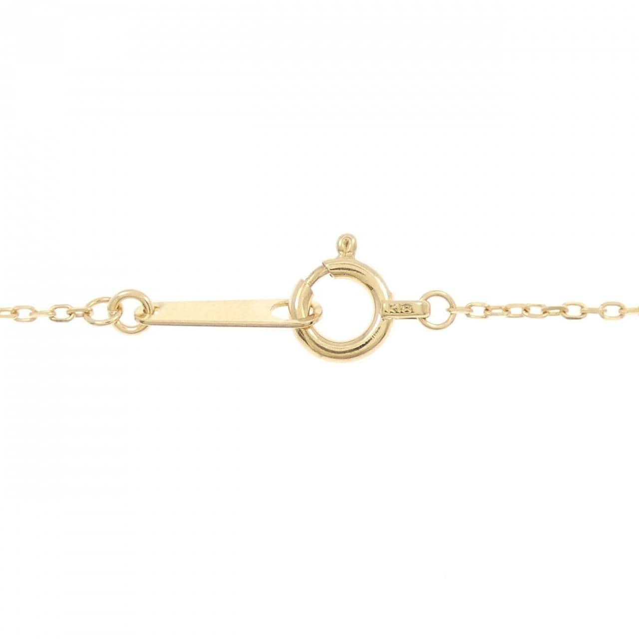 K18YG ダイヤモンド ネックレス 0.40CT