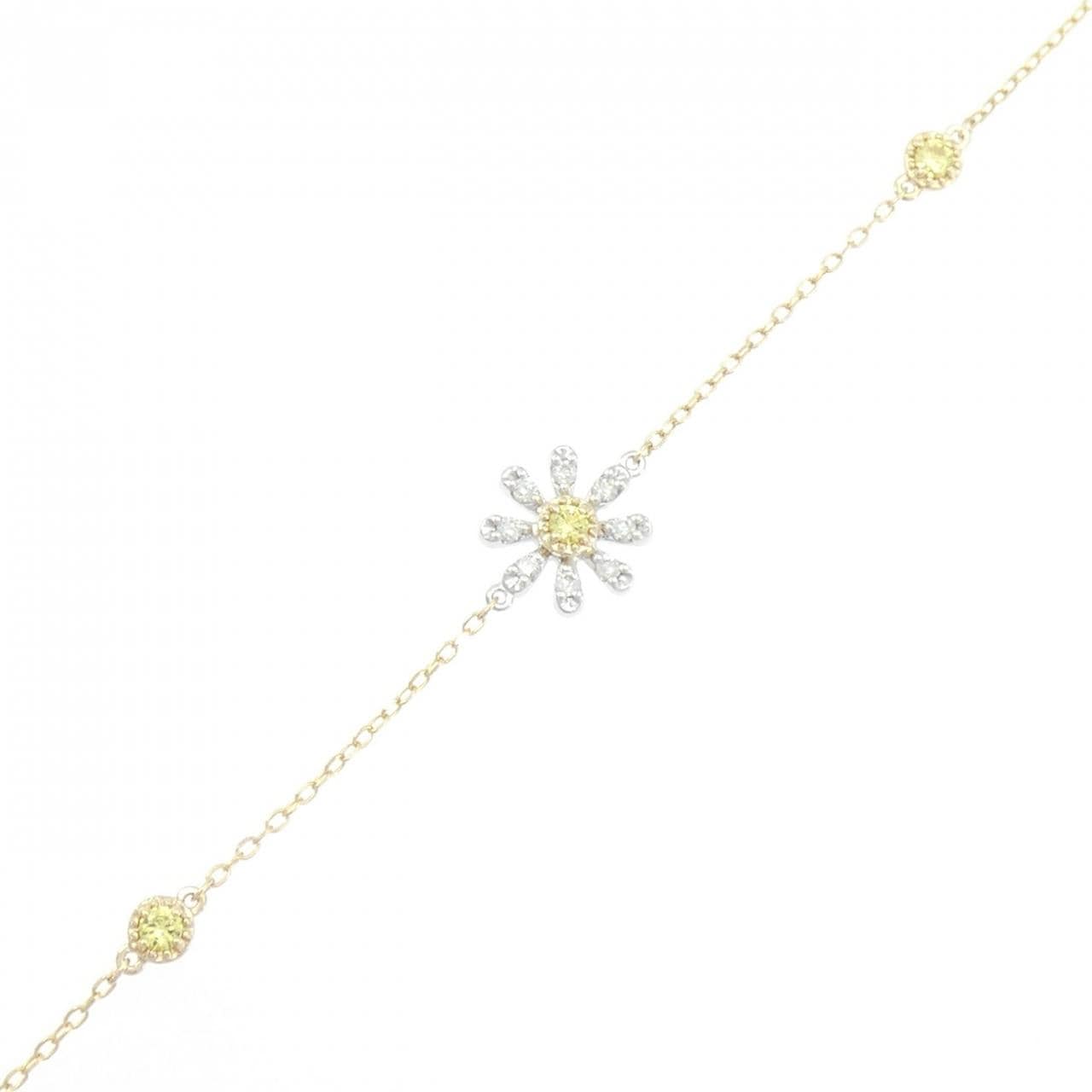 K10YG/K10WG サファイヤ ブレスレット