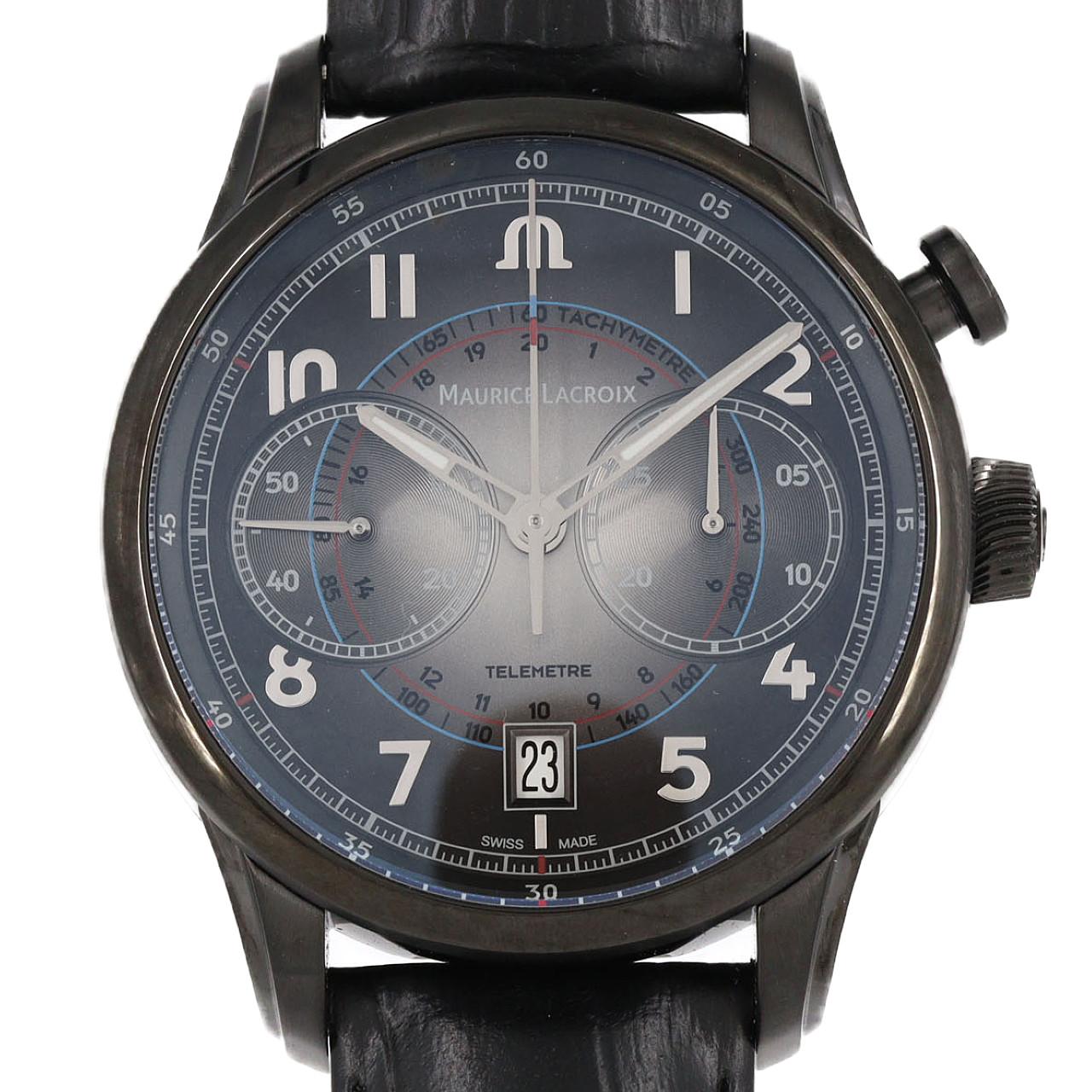 【新品】モーリス･ラクロア ポントスクロノグラフ LTD PT6428-DLB01-320-2 SS 自動巻